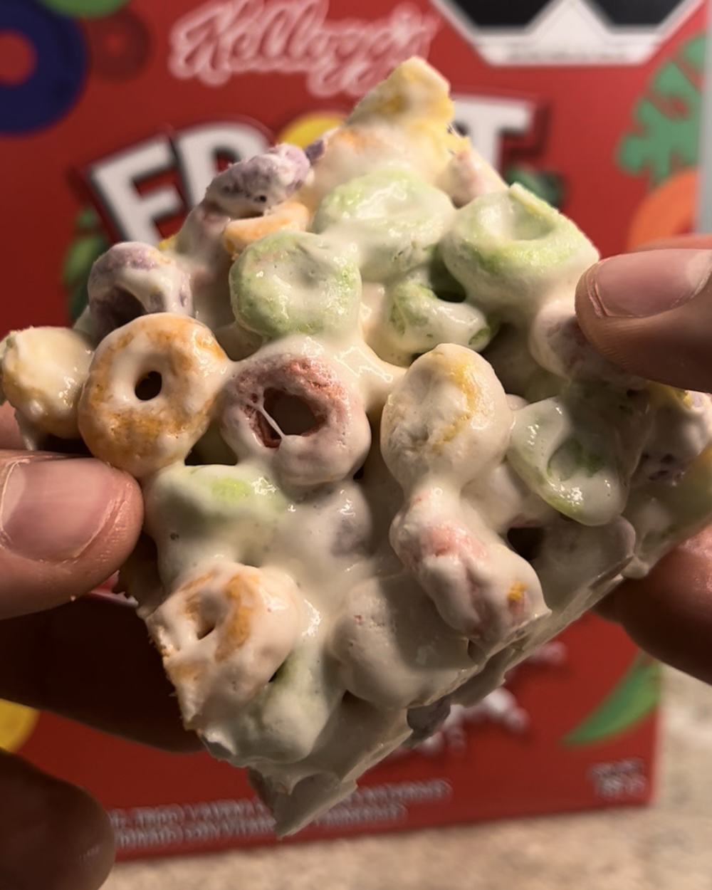 Barritas de Froot Loops