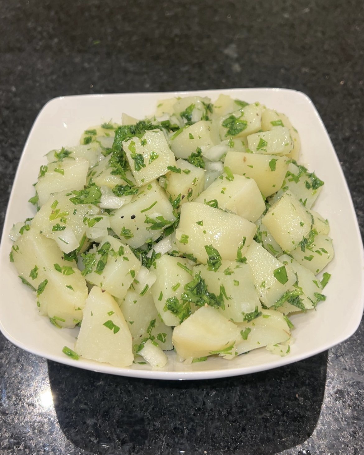 Ensalada de Papa con Perejil
