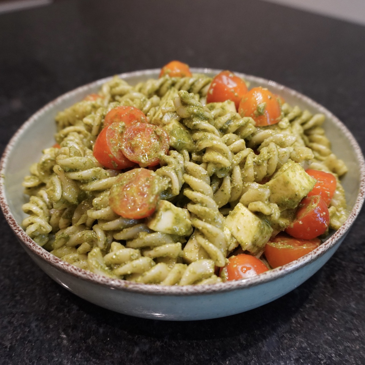 Pasta Fría al Pesto